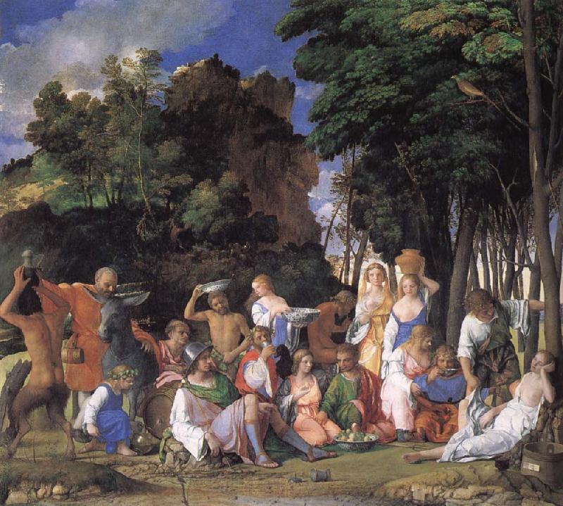 Giovanni Bellini Gods fest Spain oil painting art